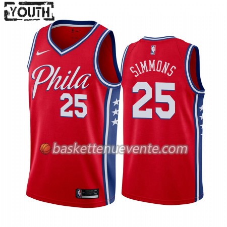 Maillot Basket Philadelphia 76ers Ben Simmons 25 2019-20 Nike Statement Edition Swingman - Enfant